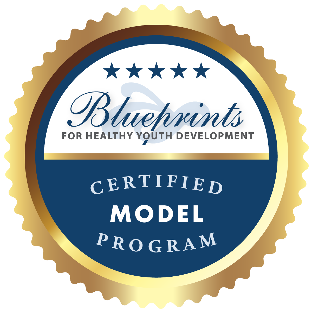Blueprints Certified Model Program seal